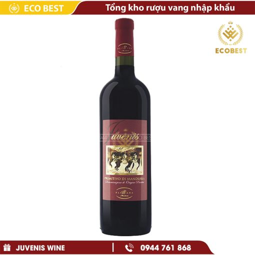 Rượu vang Juvenis Primitivo di Manduria D.O.P